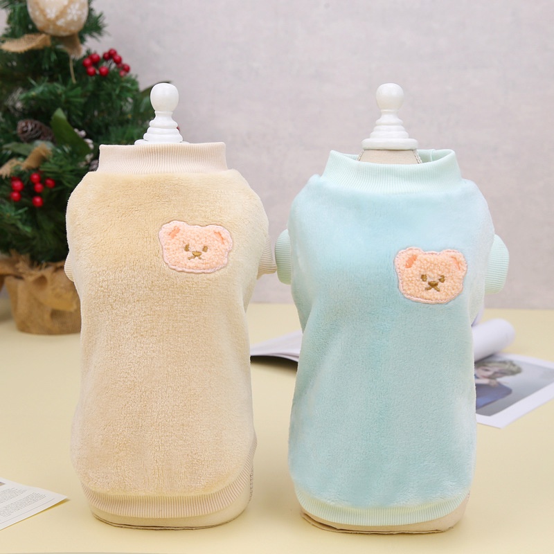 Áo Nỉ Hai Mặt Thiết Kế Mới Thời Trang Mùa Đông Dành Cho Thú Cưng