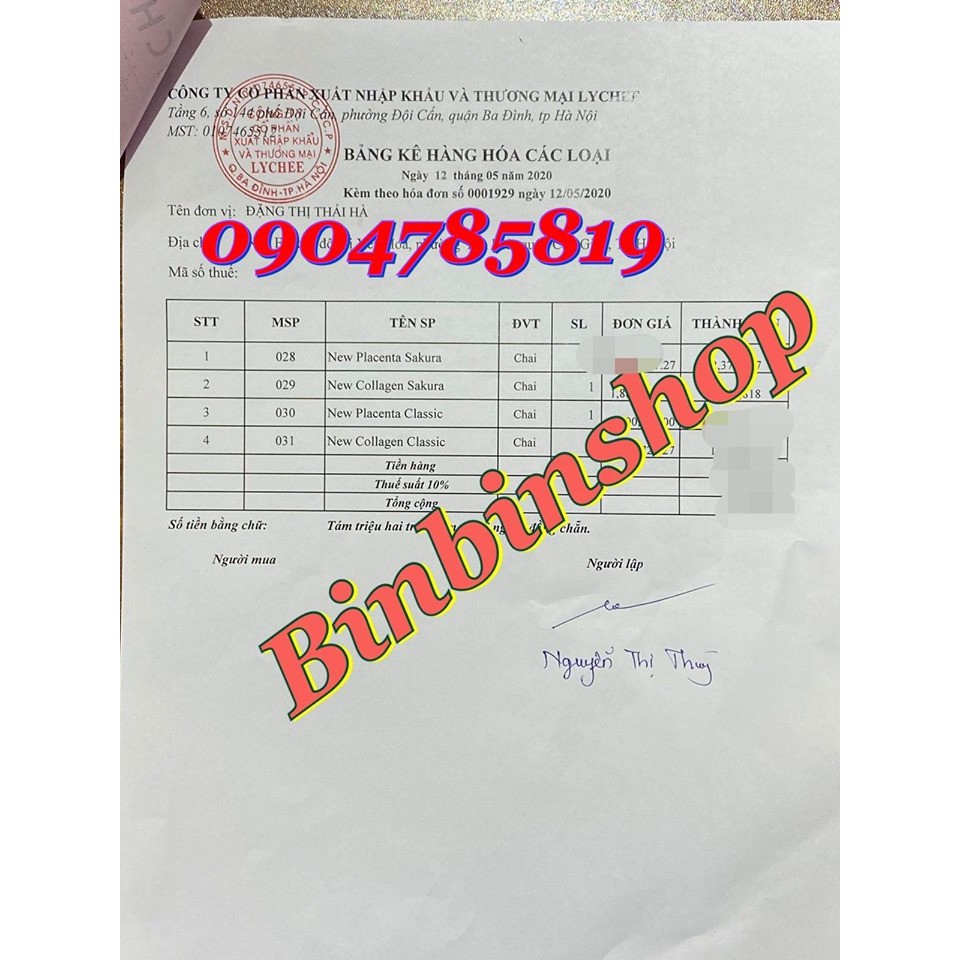 Nước uống collagen và placenta 82x sakura, Classic mẫu mới 2020
