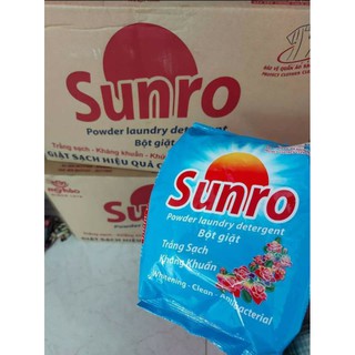 bột giặt sunro 400g và 800g