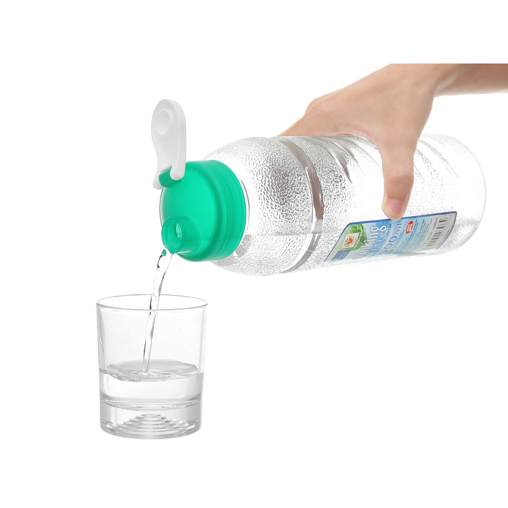 Bình PET Đựng Nước Cao Cấp 1L6 Nhựa Nguyên Sinh
