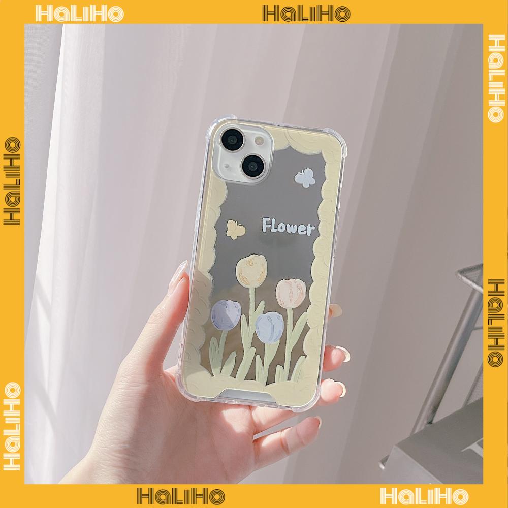 Ốp điện thoại tráng gương chống sốc thích hợp cho iPhone 11 13 Pro Max 12 Pro Max 7 Plus xr