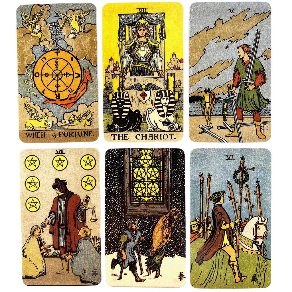 Bộ Bài Tarot Smith Waite Rimless