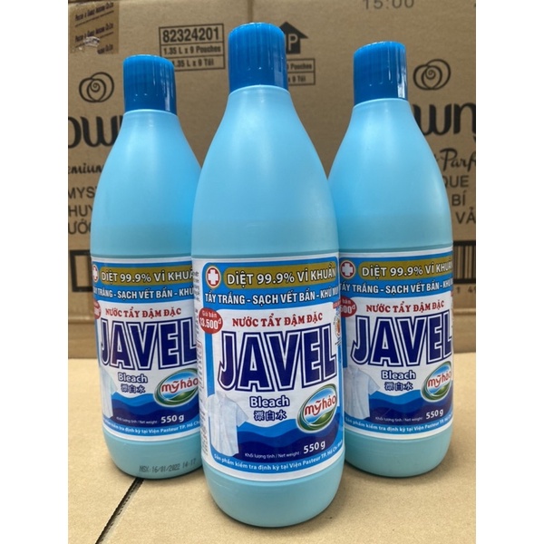 Tẩy quần áo Javen 550g