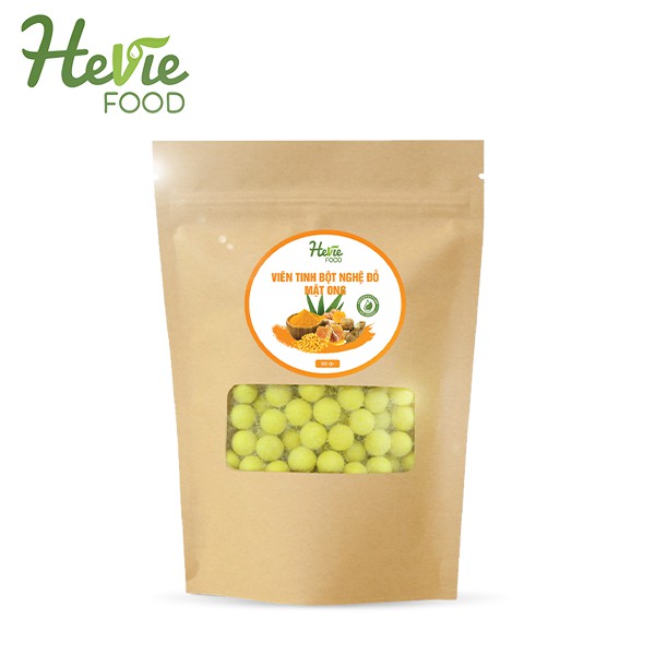 Viên tinh bột Nghệ đỏ mật ong 50g HeVieFood