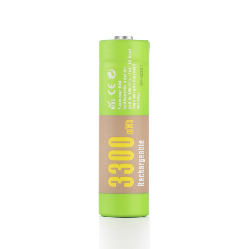 Pin Sạc AA Lithium 1.5V Soshine 3300mWh lion