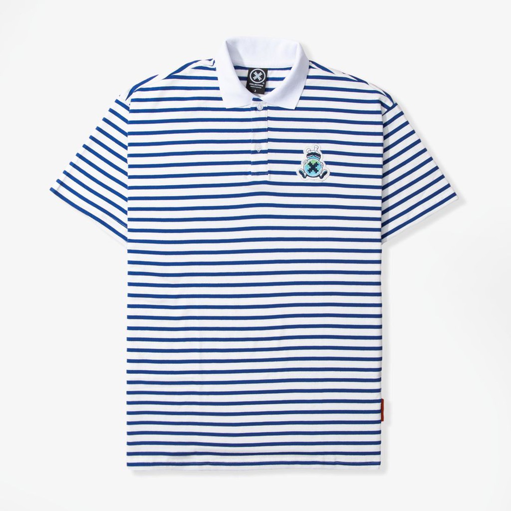 Áo Polo Collectors Dr.Bon Striped "Blue Ink"