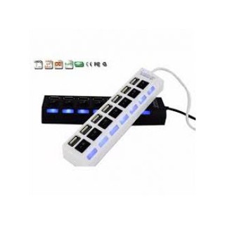 combo 2 cái bộ chia cổng usb co nhiều công tắc