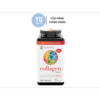 Collagen Youtheory Type 1 2 & 3 mẫu mới Của Mỹ-Collagen Không Biến Tính