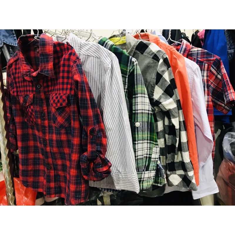 Áo sơmi cho bé trai-size 110-120