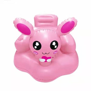 Ghế hơi tập ngồi hình tai thỏ cho bé