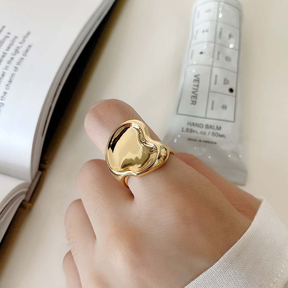 Nhẫn Đeo Tay Kim Loại Cá Tính Cho Nam Nữ