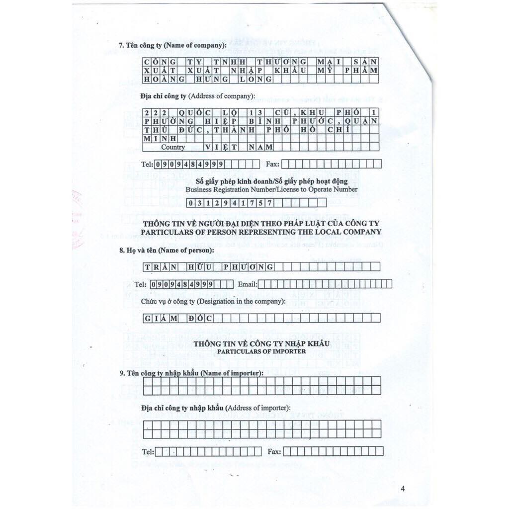 Nước hoa LUA midnight 30ml cao cấp