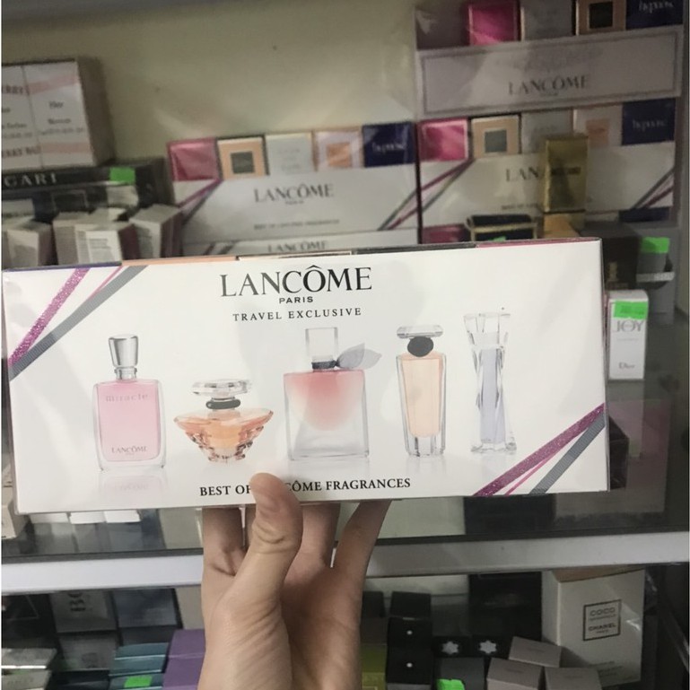 Set nước hoa Lancome 5 chai mini Chính Hãng Pháp