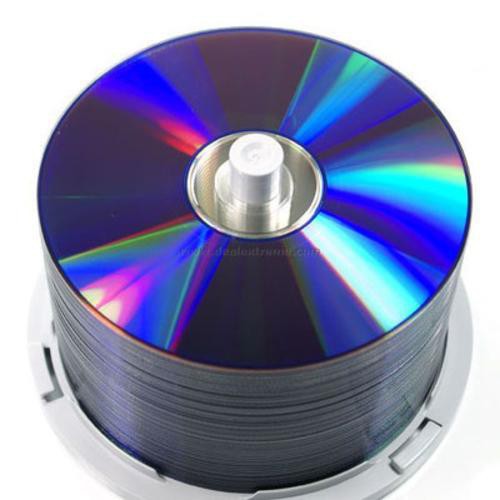 Bộ 50 đĩa trắng DVD Risheng infun in trên mặt đĩa .