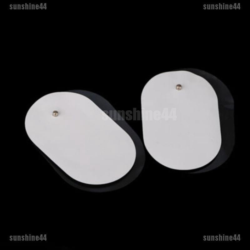 [Hàng mới về] Bộ 10 miếng đệm silicone thay thế cho máy massage Tens Units