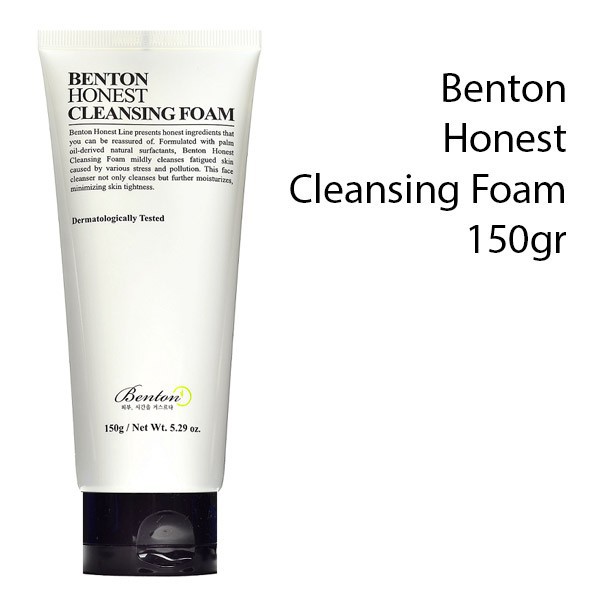 (hàng Mới Về) Sữa Rửa Mặt Tạo Bọt Benton Honest 150g