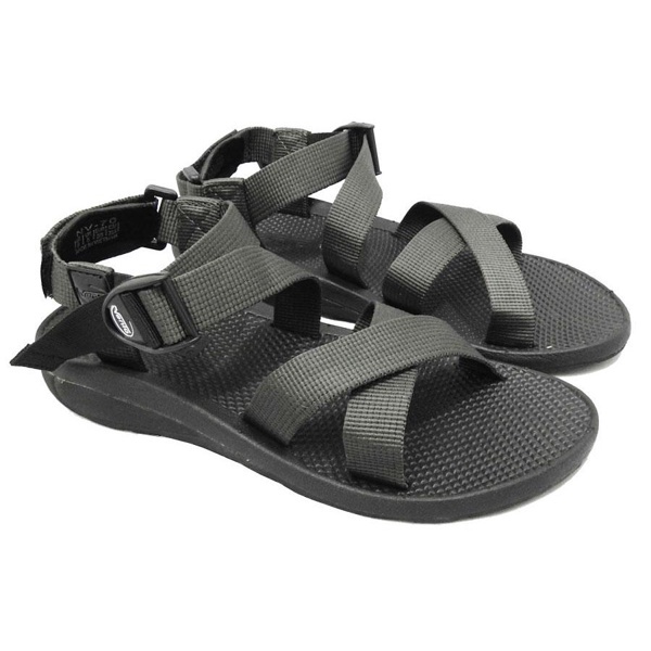 Giày Quai Hậu Sandal VENTO Quai Chéo Nam Mẫu NV70 Xám Tro BH12 tháng