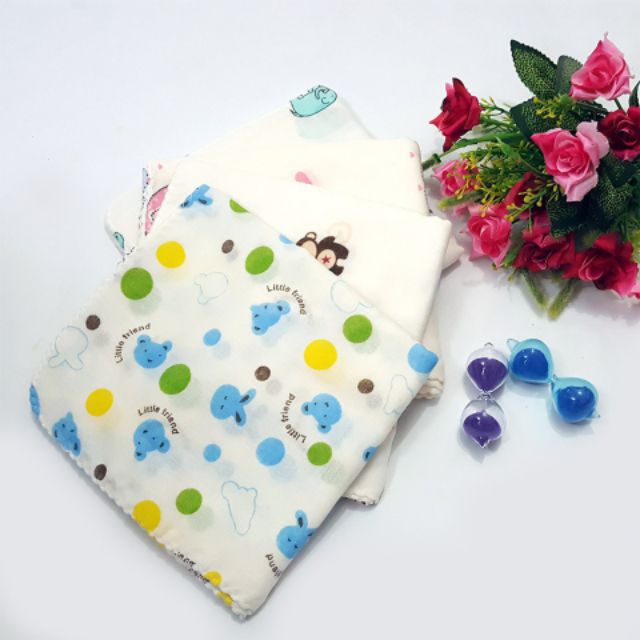 10 Khăn sữa xuất nhật in hình cho bé