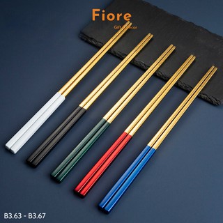 Đũa ăn cơm , đũa inox 304 cao cấp Fiore