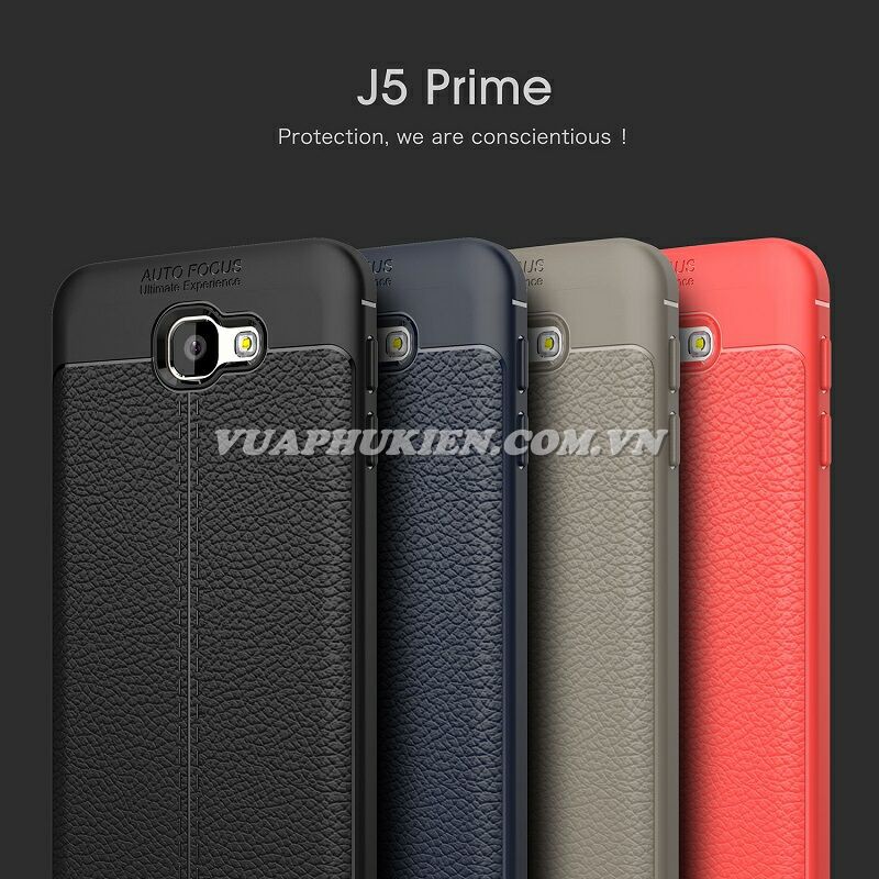 Ốp lưng Silicon dẻo giả da Auto Focus cho Samsung Galaxy J8/J7/J6/J5/J4/J3/J2/Prime/Pro/Plus/Core/2018/2017/2016/2015