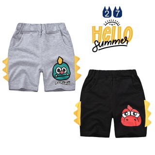 Quần thun cho bé BETOP họa tiết khủng long chất cotton hàng xuất khẩu