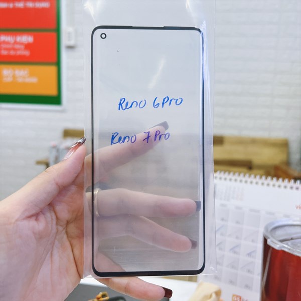 Kính ép OCA Oppo Reno 6 Pro / Reno 7 Pro, bảo hành đổi trả.