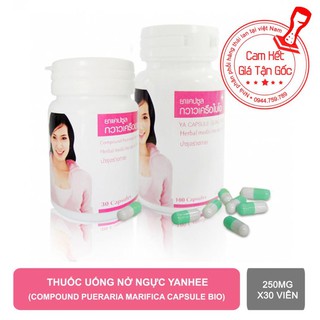 Viên Uống Nở Ngực Ya Capsule Guao Krua Bio Thái Lan
