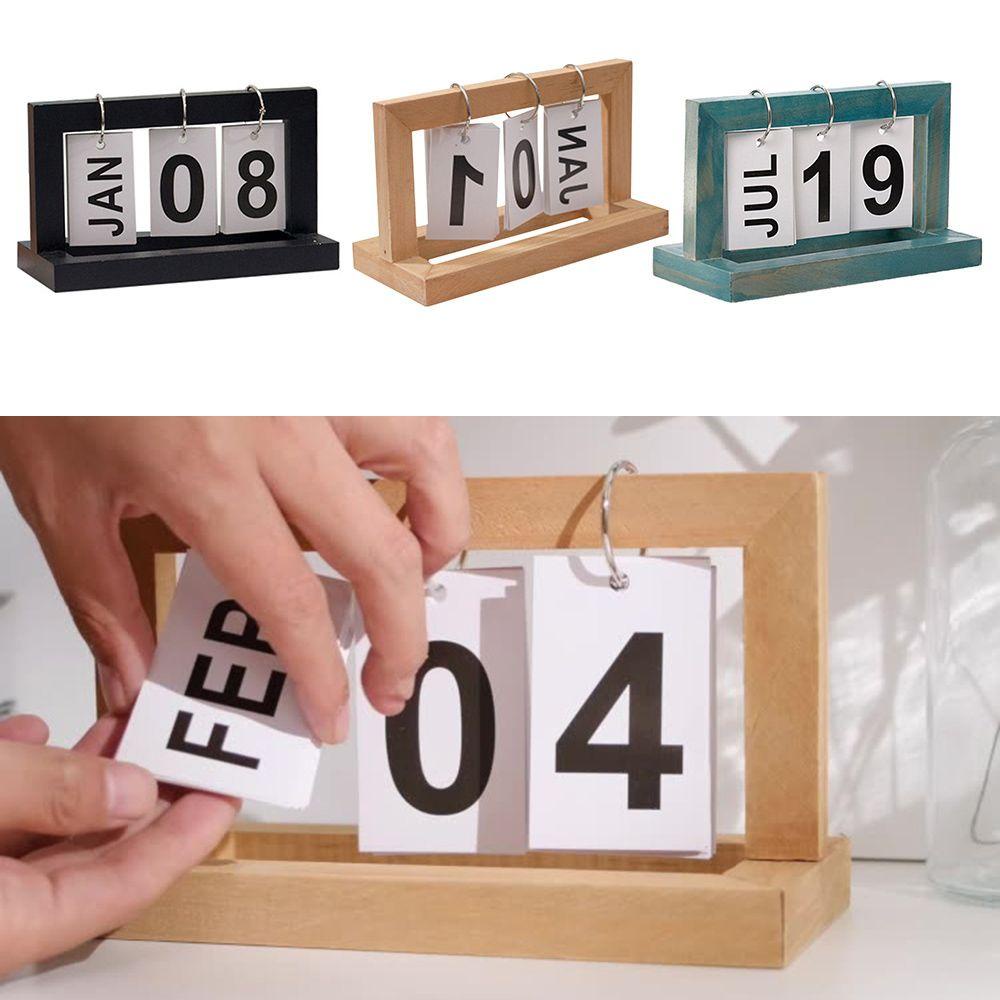 Lịch Gỗ Để Bàn Trang Trí Nhà Cửa