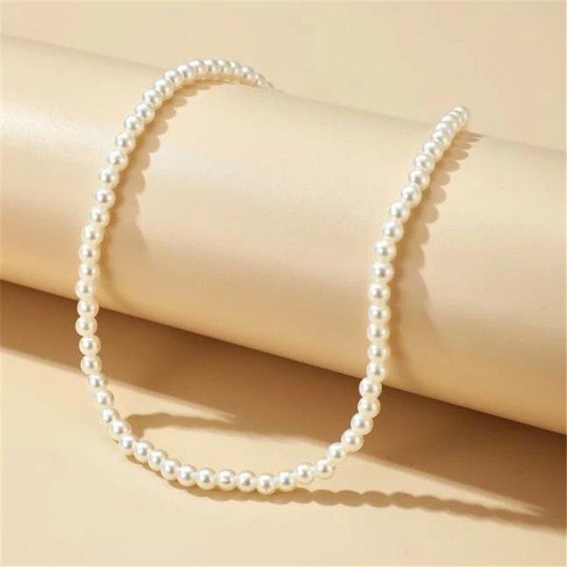 Vòng Cổ Ngọc Trai Giả Thời Trang Nữ Tính