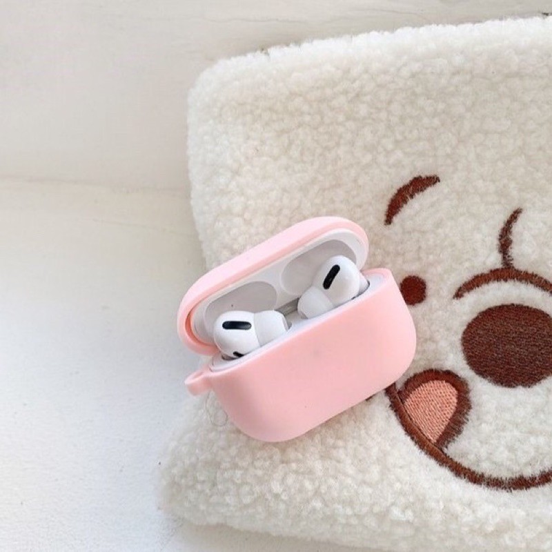 Case airpod Pro  Vỏ Bao silicon dẻo trơn đựng tai nghe không dây