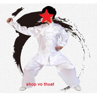 quần áo tập thái cực quyền - tai chi từ 1m50 đến 1m70 tặng kèm đai