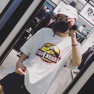 Áo thun tay lỡ Jurassic Park