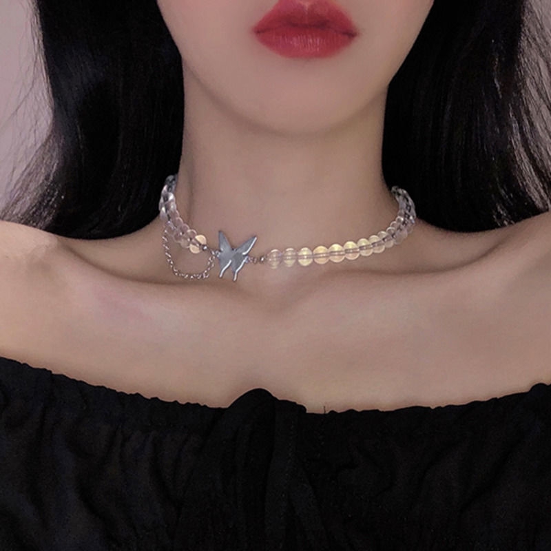 Vòng cổ mặt hình bướm xinh xắn cho nữ