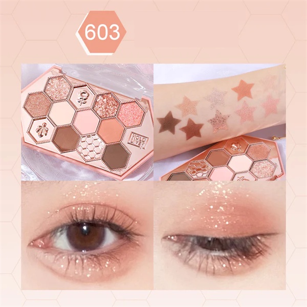 Bảng Phấn Mắt Tổ Ong 9 Ô HOLD LIVE Beehive Drill Eyeshadow Pallete