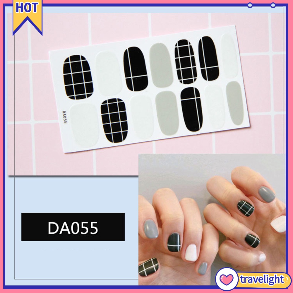 14 MIếng dán màu trơn cho nữ