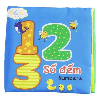 Sách Vải Song Ngữ Cho Bé Chủ Đề Số Đếm - My Very First Book - Lalala Baby