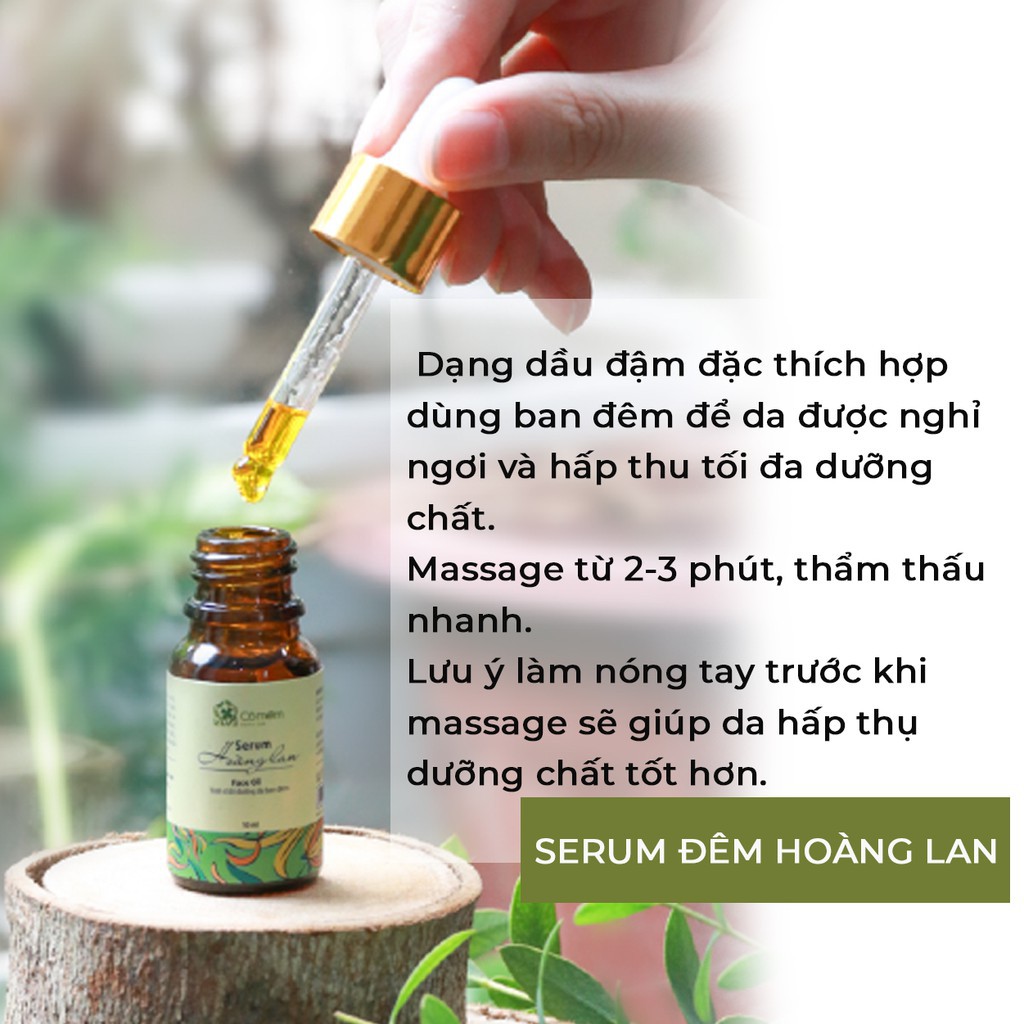 ht778 mb01 Serum Hoàng Lan Giảm Thâm Mụn Ngăn Ngừa Nám Da Cỏ Mềm 10ml