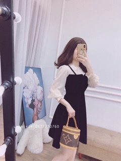 Váy voan pha nhung size nhỏ