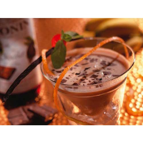 Siro Monin socola đen (dark chocolate) chai 700ml. Hàng Công ty có sẵn giao ngay