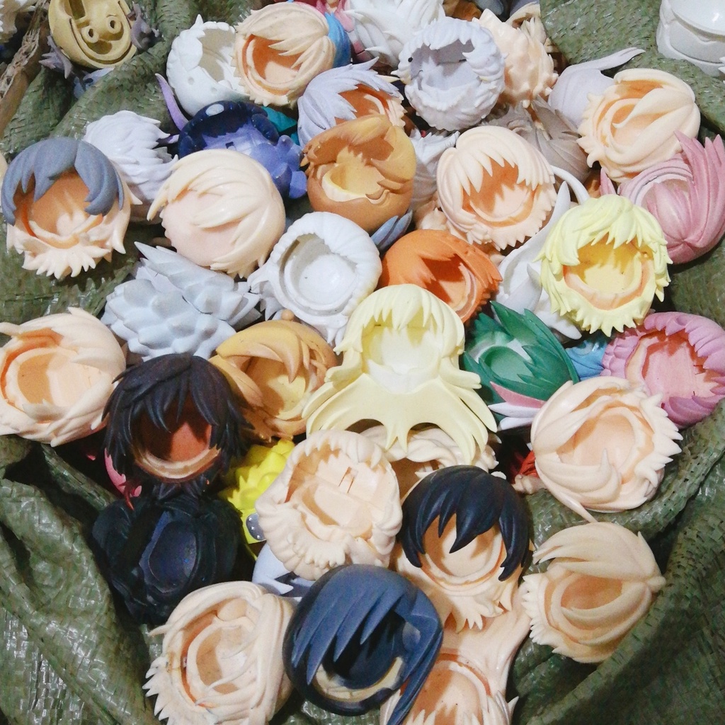 Khuôn Làm Tóc Màu Trắng Ngẫu Nhiên Gsc Nendoroid ob11