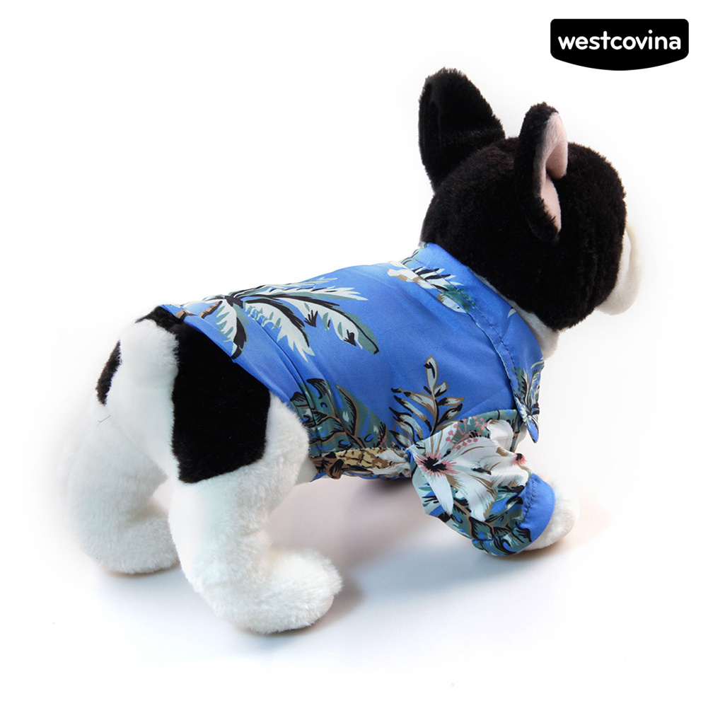 Áo Sơ Mi In Họa Tiết Cây Dừa / Quả Dứa Thời Trang Mùa Hè Cho Cún Cưng