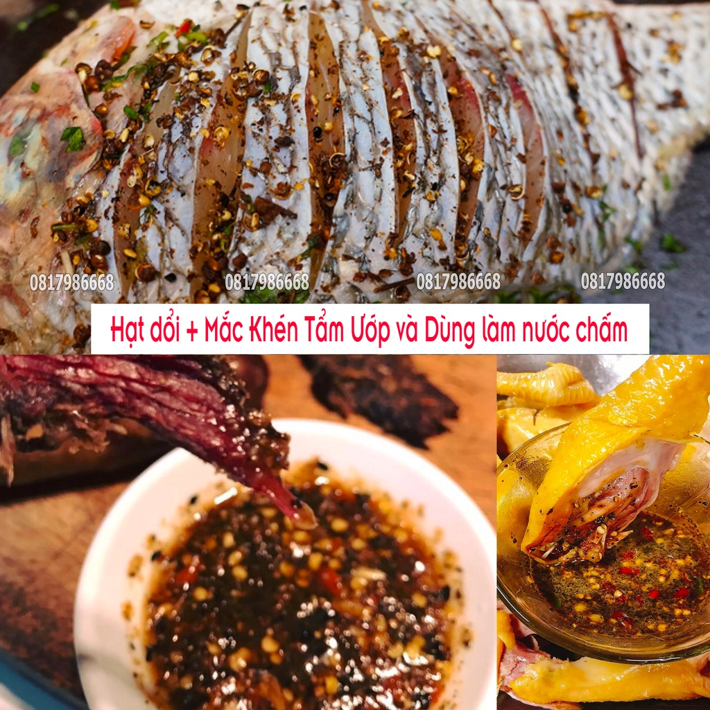 Hạt Dổi Nếp Rừng Tây Bắc  Gia Vị Ướp Món Nướng Đồ Chấm Chuẩn Vị Núi Rừng