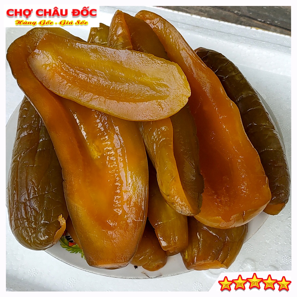 1kg Mắm Dưa Gang Miếng Châu Đốc Loại Chưa Trộn Đã Ngâm Nước Cốt Mắm