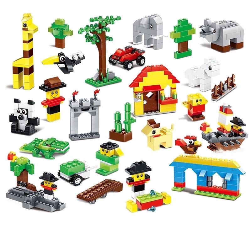 Đồ chơi lắp ráp Classic Designer 58231 Xếp Hình Tự Do Sáng Tạo Thùng 625 Gạch - Đồ Chơi Thông Minh Cho Bé