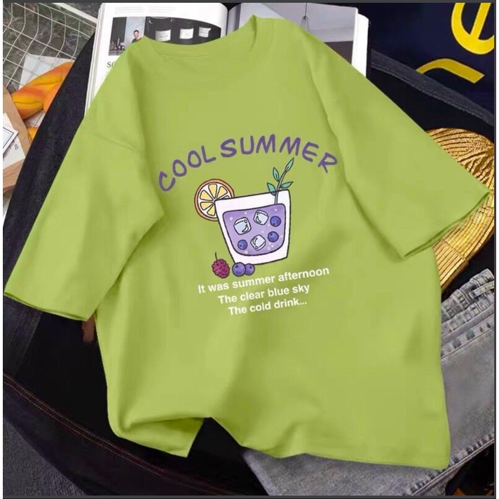 Áo phông cốc nước Cool Summer HARIQUEEN