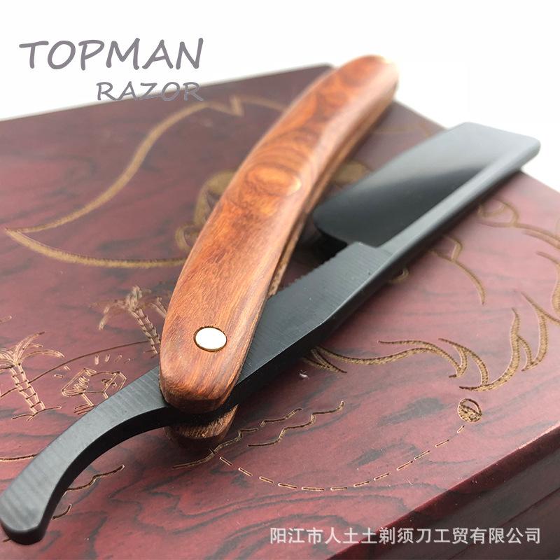 Bộ đồ cạo râu cao cấp hộp gỗ Topman