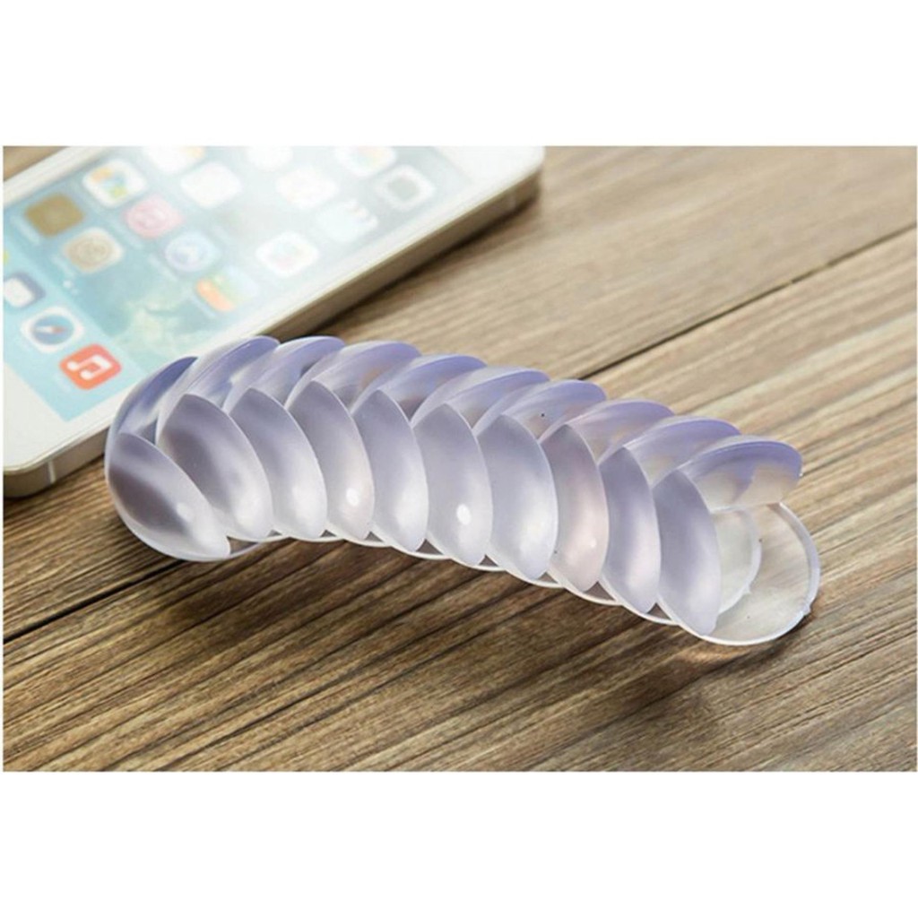Bọc cạnh bàn silicon, bọc góc bàn, an toàn cho bé và người già