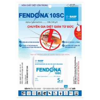 Thuốc diệt- Muỗi, Gián, Kiến giá tốt- gói FENDONA 10cs 5ml