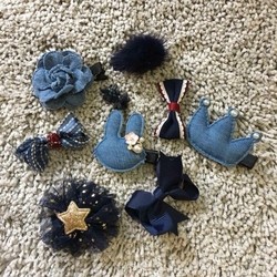 set 10 đồ kẹp tóc chicbaby- nhiều mẫu