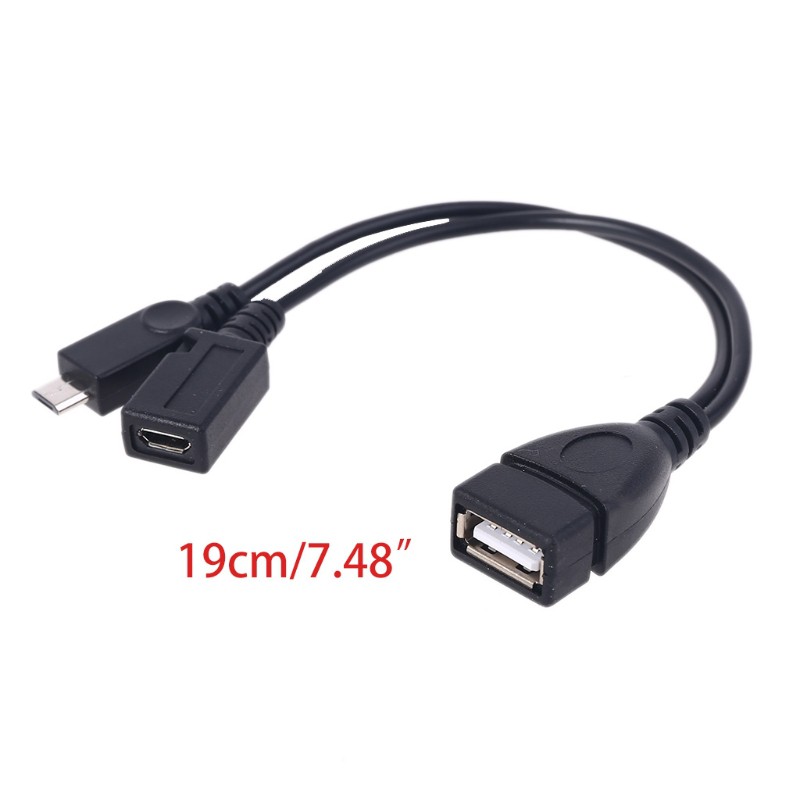 Cáp Chuyển Đổi Từ Micro Usb Sang Usb 2.0 Otg Cho Amazon Fire Tv Điện Thoại Tablet Pc Usb 2.0